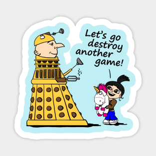 Game Exterminator Sticker